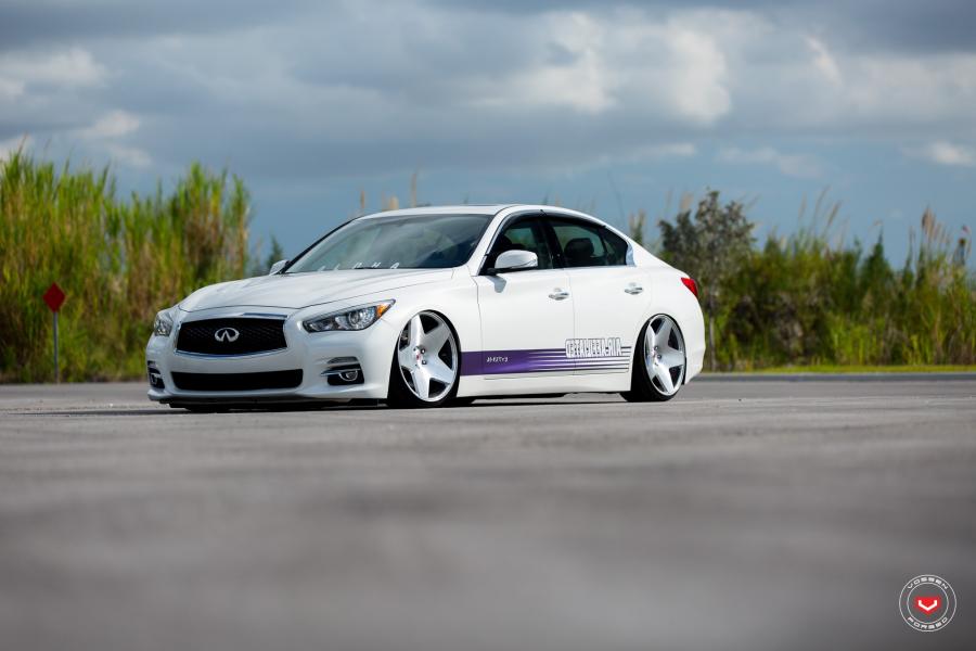  Infiniti Q50 on Vossen Wheels (VPS-318) 2017 года  (фото 2 из 68)